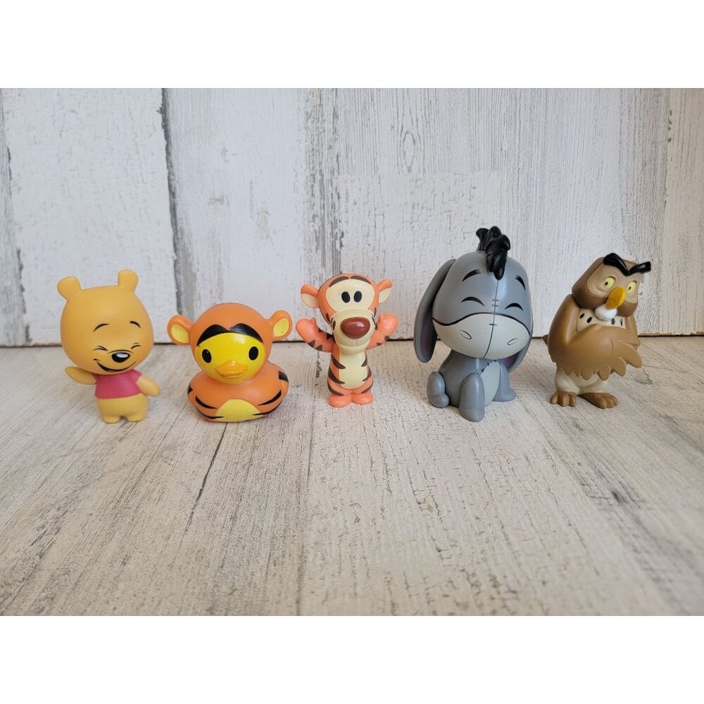 Winnie the Pooh eyeore‎ owl friend set toy figure variety disney